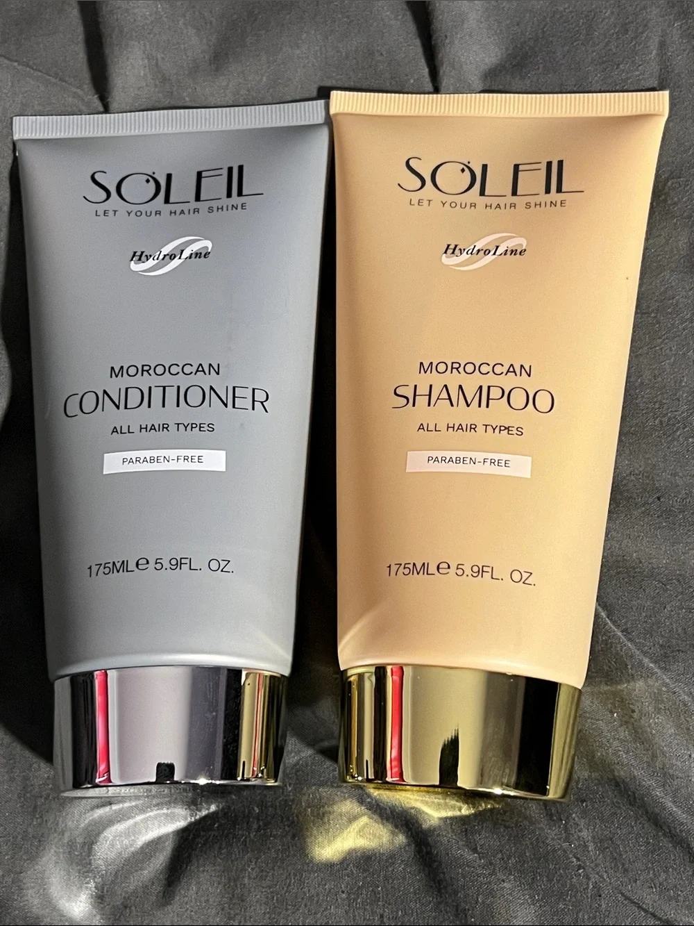 Soleil Moroccan Shampoo & Conditioner Set - All Hair Types